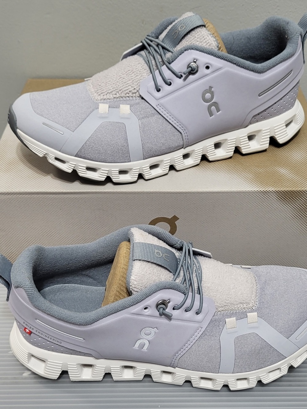 On Cloud 5 Terry Sneakers